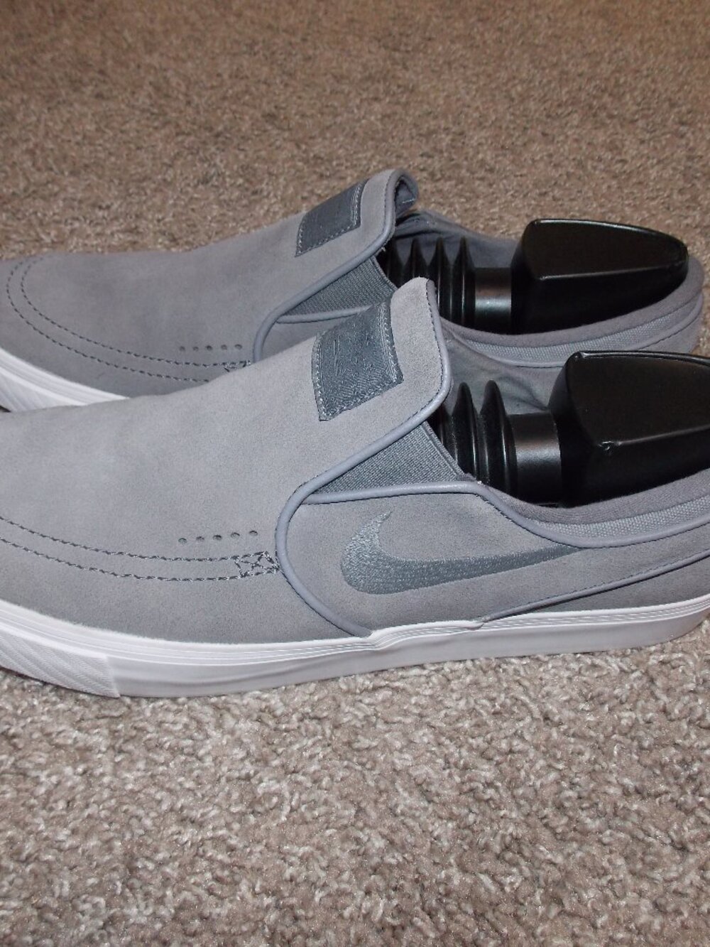 Nike Zoom Stefan Janoski Slip On SB 'Gunsmoke' Size 12